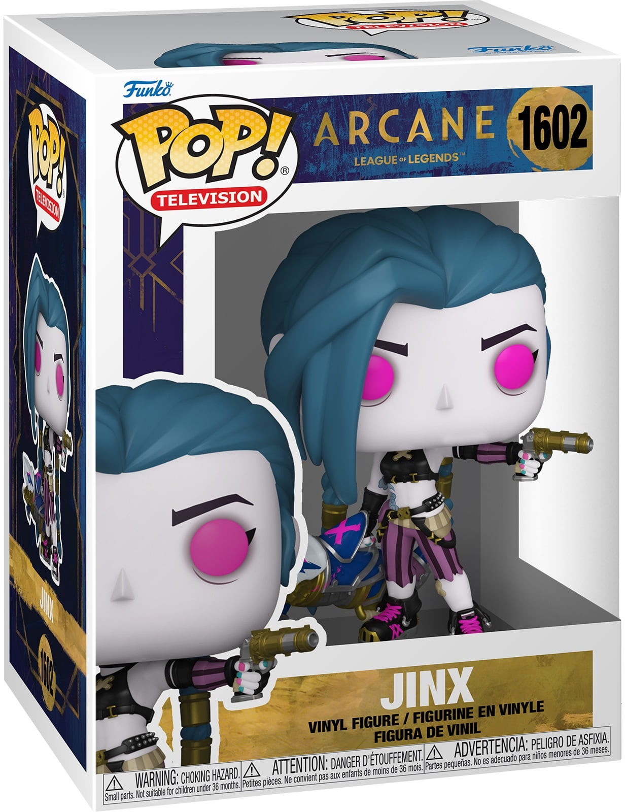 FUNKO POP! Television: Arcane: League of Legends - Jinx FUNKO POP! Television: Arcane: League of Legends - Jinx