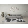 thumbnail image 3 of Ahgly Company Indoor Rectangle Abstract Gray Modern Area Rugs, 5' x 7', 3 of 4