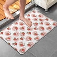thumbnail image 4 of White Cow Strawberry Couple Pattern Bathroom Rugs Mat,Non Slip Microfiber Bathroom Rug,Rubber Backing,Soft Bathroom Mats for Bathroom Floor,Tub and Shower,20x32in(50x80cm), 4 of 5
