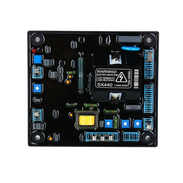 Automatic Voltage Regulator Automatic Voltage Regulator Generator Automatic Voltage Stabilizer New Black Automatic Voltage Regulator AVR SX440 For Stamford Generator