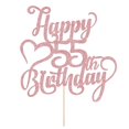 thumbnail image 3 of Adorno para Pastel AROKIPPRY Brillo Oro Rosa 55º Cumpleaños, 3 of 8