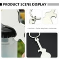 thumbnail image 5 of Raindrops 3Pcs Small Bottle Opener Keychain Zinc Alloy Silver Multifunctional for Opening Bottles Decorating Keys, 5 of 8