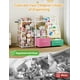 thumbnail image 5 of Estantería para libros Twinkoo Kids con almacenamiento de juguetes de 3 niveles, tamaño grande, 5 of 8