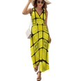 thumbnail image 1 of Vestido Largo Sin Mangas Para Mujer, Delicious Lemon Traje Informal Para Cumpleaños, Verano, 1 of 5