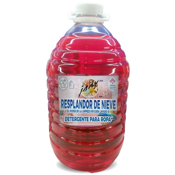 Detergente Líquido para Ropa Jady Química Resplandor de Nieve 5 Litros