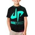 thumbnail image 6 of Dude Perfect T-Shirts for Boys Girls, Kids Short Sleeve Shirts, Funny Novelty Tee, Youth Casual Crew Neck Tops, 4-14 Year, 6 of 10