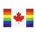 thumbnail image 1 of Tapiz con diseño de bandera gay canadiense, diseño de anime, para colgar en la pared, 150 x 90 cm, 1 of 1