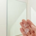 thumbnail image 5 of ITSELFER 25 Sets Heavy Duty Mirror Clips Mirror Holder Clips Clear Plastic Mirror Holders Mirror Mounting Clips For Wall Mounting Wardrobe Glass, 5 of 6