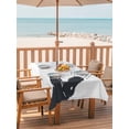 thumbnail image 2 of Outdoor Tablecloth with Umbrella Hole for Patio/Picnic/Party/Camping, Dinosaurs Showering Waterproof Table Cloth Rectangle Table Cover Washable, Modern Abstract Art Funny Animals (60"x 84"), 2 of 8