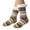 Rose Gold, variant on Stockings Christmas Fuzzy Slipper Socks With Grips Cozy Holiday Indoor Socks For Women(One Size) Polyester Long Socks
