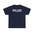 thumbnail image 2 of Polizei Front Back German Bundespolizei Federal Police Costume T-Shirt Tee - Navy / M, 2 of 4