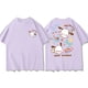 thumbnail image 3 of Camisetas kawaii de Sanrio, Kuromi, Pochacco, Cinnamoroll, My Melody, Harajuku, para mujer, lindas camisetas con gráficos de anime Ullzang, camisetas Y2K para mujer, 3 of 5