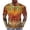 Gold, variant on Men Casual 3D Printed Long Sleeve Tennis T Shirt Fashion Design For Couples Unisex Streetwear Top