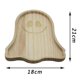 thumbnail image 3 of Fiudx Bandeja de Calabaza de Halloween, Forma Única de Madera, Perfecta para Servir Comida y Refrigerios, Expositor Multifuncional para Velas y Decoración, Regalo para Fiestas Navideñas, Tamaño de Un, 3 of 4