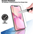 thumbnail image 4 of 4-Pack ( iPhone XR ) Tempered Glass Screen Protector, 9H Hardness, Anti-Fingerprint, Anti-Scratch, Full Coverage, 4 of 7