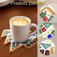 thumbnail image 6 of Mosaic Coaster Craft Kit DIY Tiles Handmade Christmas Tree Design for Kids and Adults Holiday Home Decor, 6 of 9