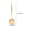 thumbnail image 2 of Mobutofu 2Pcs Grandfather Clock Parts Clock Pendulum Iron Timekeeping Bedroom Hobbyists, 2 of 8