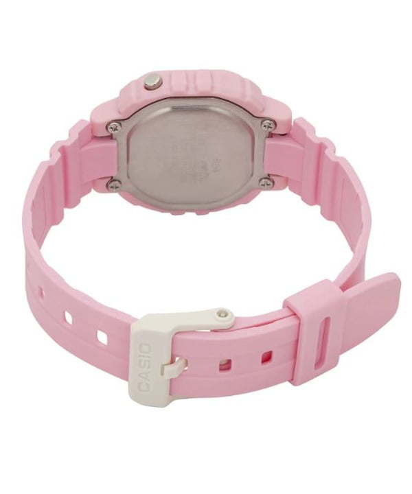 Casio Ladies Pink Resin Band Digital Watch LA 20WH 4A1DF