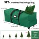 thumbnail image 2 of Bolsa de almacenamiento BROSYDA para árbol de Navidad 152 cm con ruedas verde, 2 of 7