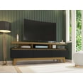 thumbnail image 2 of Manhattan Comfort Yonkers Wood TV Stand for TVs up to 65" in Black, 2 of 9
