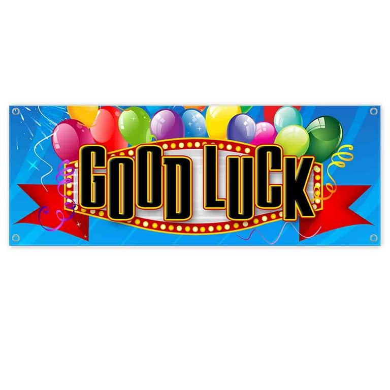 good-luck-13-oz-vinyl-banner-with-metal-grommets-walmart-com