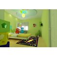 thumbnail image 1 of Tapis rectangle amusant pour enfant loin dans l'espace multicolore nylon, 1 of 2