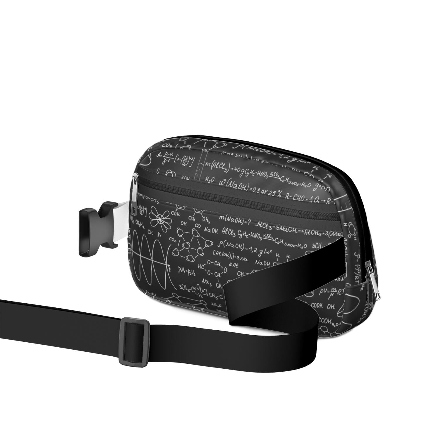 Scientific Laboratory Fanny Pack – Fun & Functional Waist Bag Featuring Biology Elements and Science Knowledge