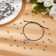 thumbnail image 5 of 150Pcs 202 Stainless Steel Cord End Caps Memory Wire End Caps Round Stainless Steel Color 5x2mm Hole: 2mm, 5 of 6