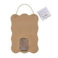 thumbnail image 3 of Hello Hobby! LED Wavy Rectangle Wooden Craft, 3 of 4