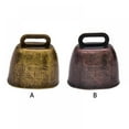 thumbnail image 2 of 1 Pcs Cow Horse Sheep Grazing Copper Bells Thickened Cattle Sheep Zinc Alloy Antique Bells Loud Crisp Pread Farther New, 2 of 6