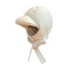 thumbnail image 5 of Gorro de invierno con protección auditiva engrosada para mujer, gorra de béisbol de algodón con plumón. Blanco, 5 of 9