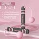 thumbnail image 5 of Cuerda de saltar para interiores y exteriores, cuerda de saltar de velocidad para fitness, cuerda de saltar inalámbrica ponderada de longitud ajustable para hombres, mujeres y niños Namotu SM-011, 5 of 6