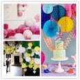 thumbnail image 5 of 1 linterna de flores de papel con forma de panal de abeja de 2, 4 y 6 pulgadas, para fiestas de bodas, cumpleaños infantiles, decoración de Navidad, suministros para espectáculos de bebés, 5 of 5