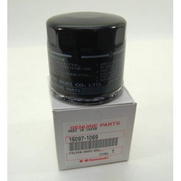 Cyclemax Kawasaki Oil Filter 2-Pack With Funnel - Compatible With KLX, KFX, KX 110, 140, 250, 450 Models - Fits 52010-1053