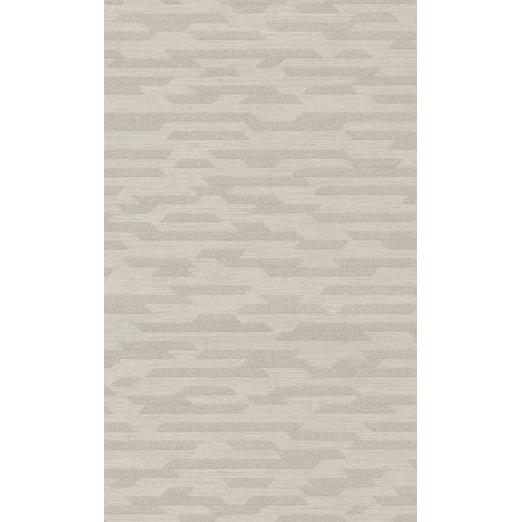 Grey Abstract Geometric Motif Printed Non Woven Non-Pasted Textured Wallpaper 57 Sq. Ft.