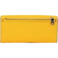thumbnail image 2 of Coach Slim Envelope Wallet with Pop-up Pouch in Embossed Textured Leather, Yellow, 2 of 4