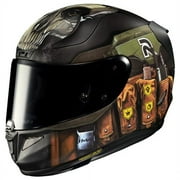 HJC RPHA 11 Pro Call Of Duty Helmet (XX-Large, Semi-Flat Yellow/Green (MC-34SF))