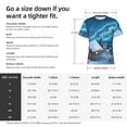 thumbnail image 4 of Naloa Mountain Cottage In Snow Men's T-Shirt Sport T-shirt Men's Basic Tee Casual Men's Shirt, Round Neck, Short Sleeves - 3X-Large, 4 of 5