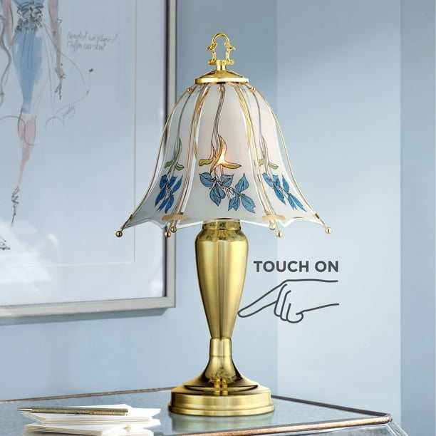 Blue Touch Lamp