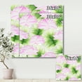 thumbnail image 4 of Designart ' Ancient Pink Lotuses In The Pond IX ' Traditional Canvas Wall Art Print, 4 of 4