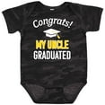 thumbnail image 3 of Inktastic Congrats My Uncle Graduated with Cap Boys or Girls Baby Bodysuit, 3 of 5