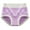 Hot Pink, variant on Cotton Underwear for Women High Waisted Full Coverage Soft Comfortable Brief Panties for Ladies Size L-2XL