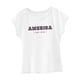 thumbnail image 5 of Camiseta para mujer de verano, ropa de calle, cuello redondo, para vacaciones, deportes, mochilero S, 5 of 7