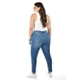 thumbnail image 3 of Jeans skinny con strech /Tallas Extras, 6785 (Mezclilla medio) azul 36, 3 of 6