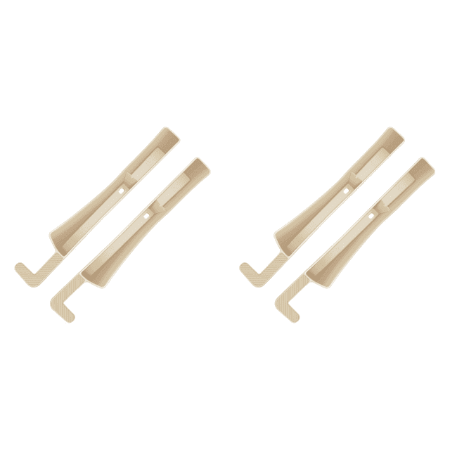Organizador para Espacio Asiento Coche Tira A Prueba Fugas Soporte (Beige) 2 Uds.