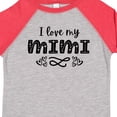 thumbnail image 4 of Inktastic I Love My Mimi with Hearts Boys or Girls Toddler T-Shirt, 4 of 5