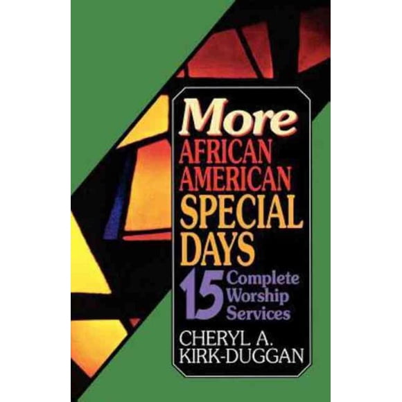 More African American Special Days, Cheryl A. Kirk-Duggan Broché