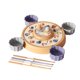 thumbnail image 1 of Juego de pesca giratorio, juego de mesa, interactivo, colorido, juguete de pesca eléctrico con música, juego de roles como regalo para niños de naranja, 1 of 9