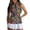 Colorful Hibiscus, variant on Green Camouflage Quick Dry Athletic Shirts for Women Versatile 1/4 Zipper Women's Sleeveless Golf Tennis Shirts Casual Relaxed Workout Tank Tops for Women
