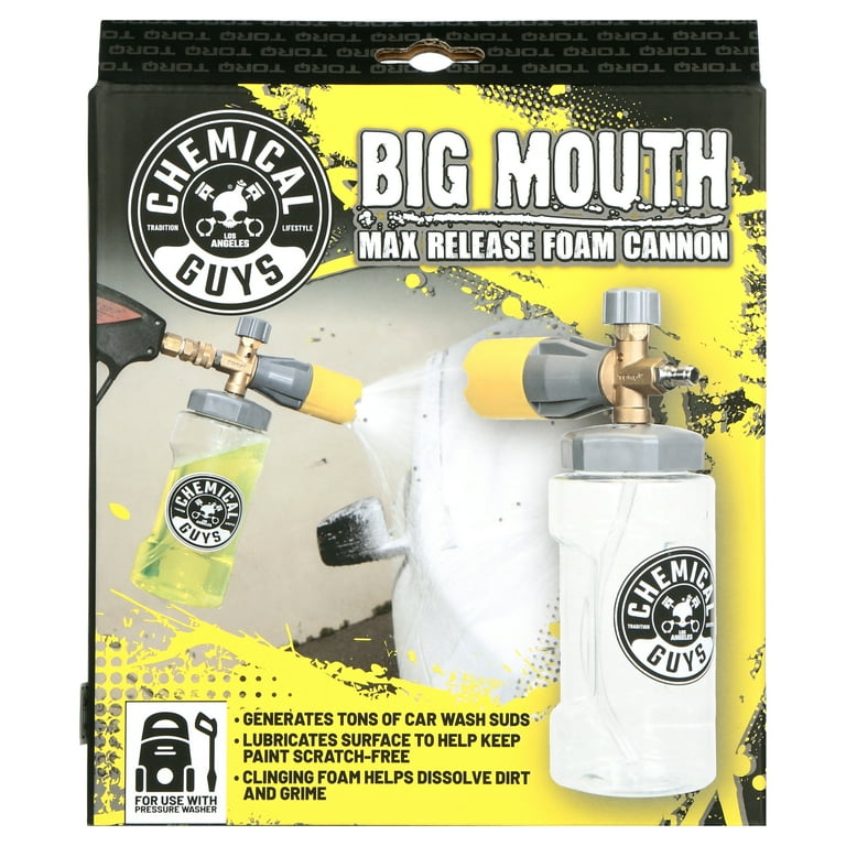 Chemical Guys, Foam Cannon, EQP324, 34oz Heavy-Duty Bottle